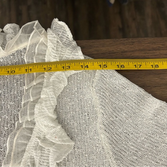 ❤️ Jane & John Bell Sleeve Ruffled Blouse XL - Picture 7 of 10